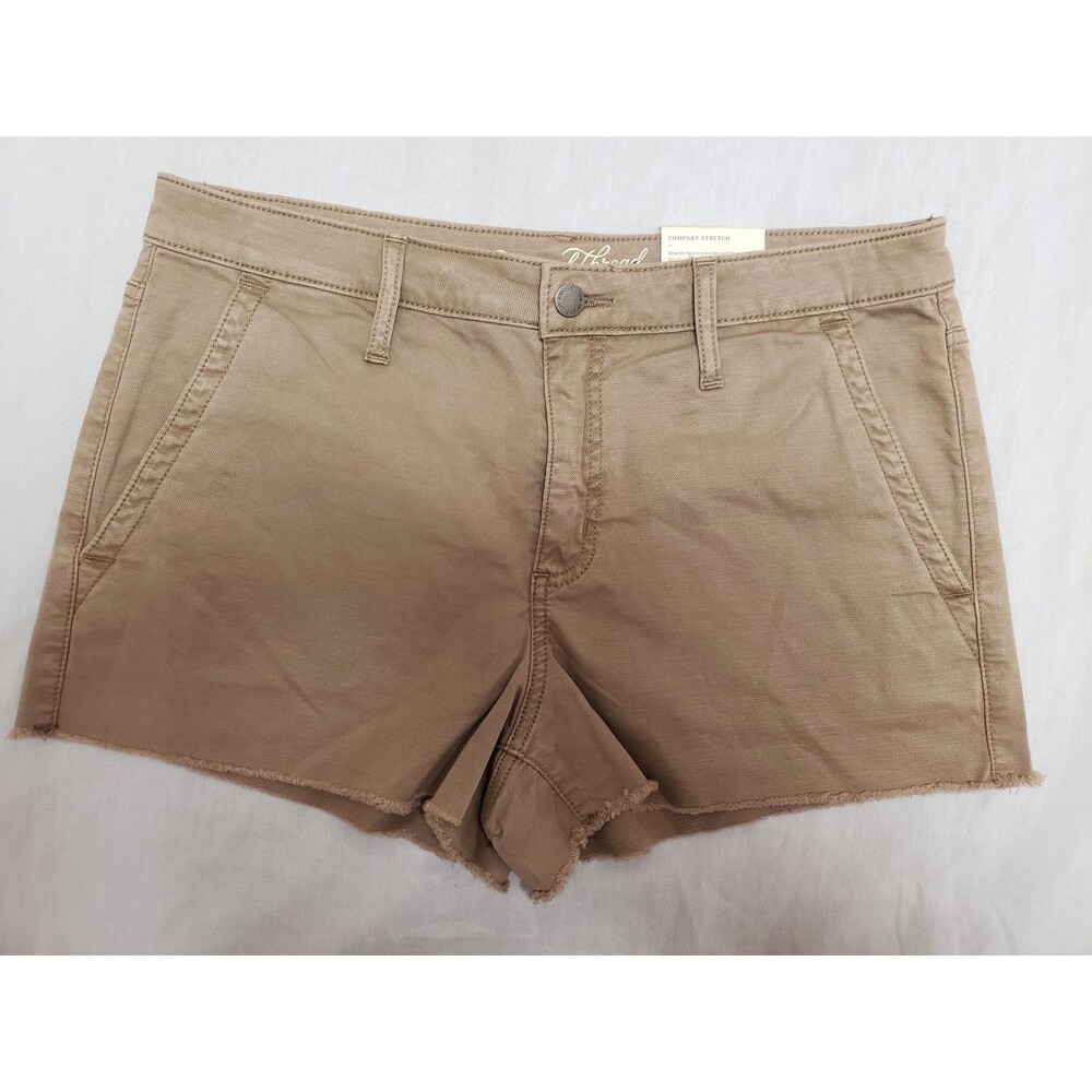 NWT UNIVERSAL THREAD WOMENS HIGH RISE CUT OFF JEANS SHORTS SIZE 12